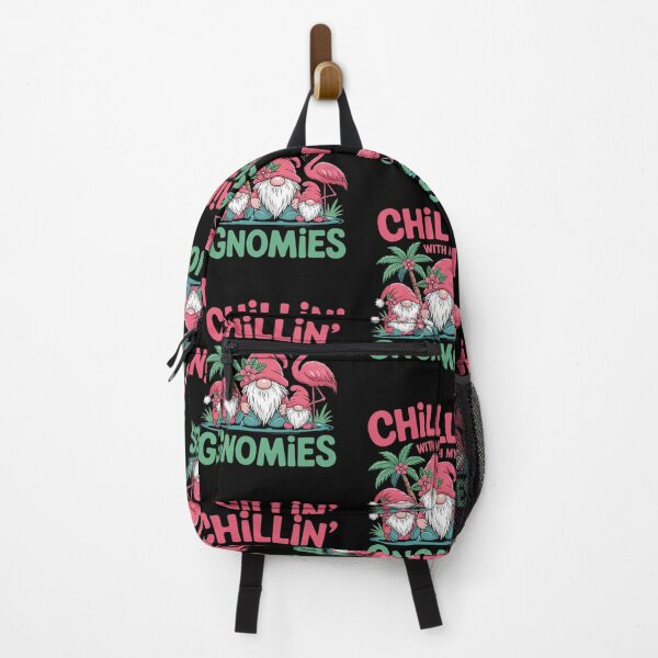 Item preview, Chillin with my gnomies Tropical gnomes with a flamingo designed and sold by ClassicAnthony.