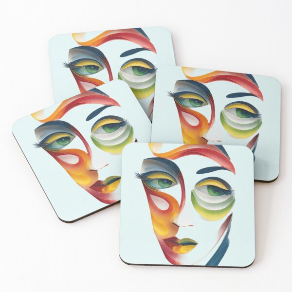 Item preview, Quilled Portrait of a Woman designed and sold by PlengPoomofArts.