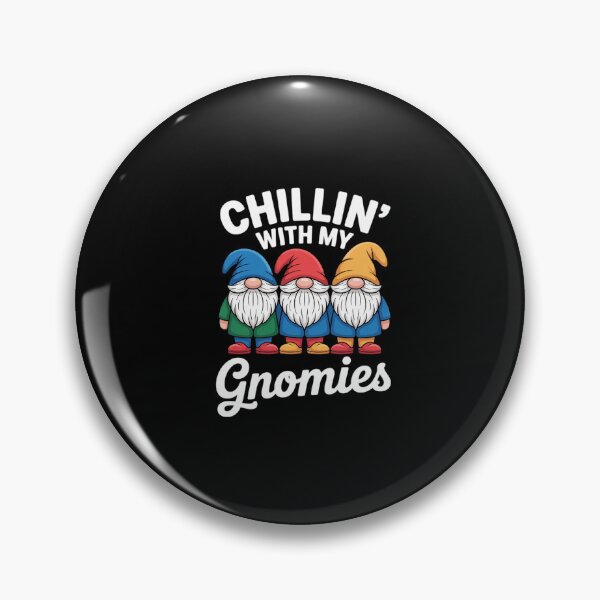 Item preview, Chillin With My Gnomies, Christmas Garden Gnome Xmas God Jul  designed and sold by ClassicAnthony.