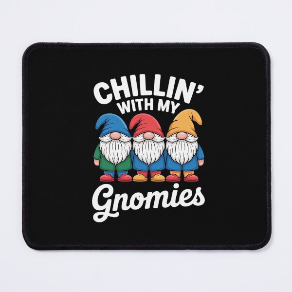 Item preview, Chillin With My Gnomies, Christmas Garden Gnome Xmas God Jul  designed and sold by ClassicAnthony.