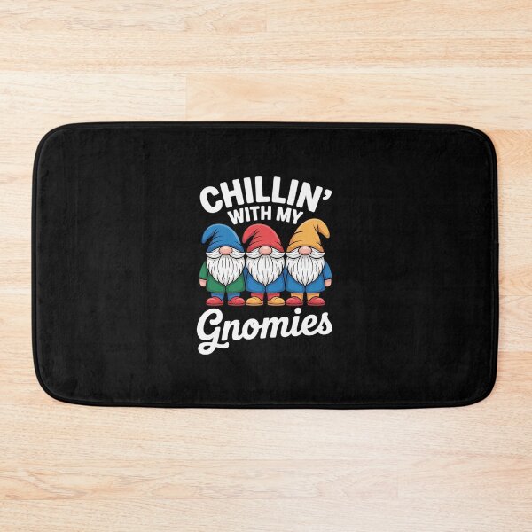 Item preview, Chillin With My Gnomies, Christmas Garden Gnome Xmas God Jul  designed and sold by ClassicAnthony.