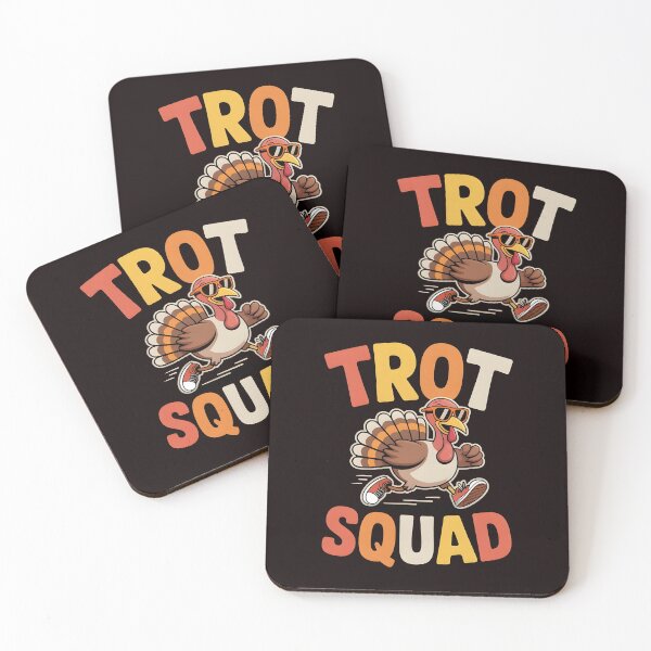 Item preview, Turkey Trot Squad 2025 – Thanksgiving Running Team Design designed and sold by Redgiant87x.