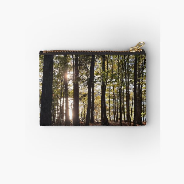 Item preview, Sunset on the lake through the trees designed and sold by jimisimij.