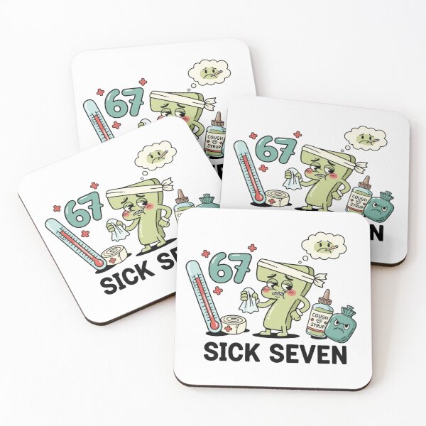 Item preview, 67 Sick Seven Funny Get Well Soon Graphic designed and sold by MIMSCorneR.