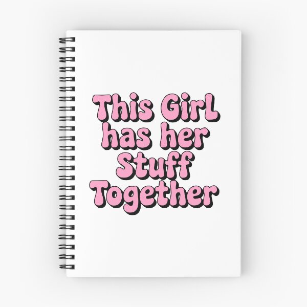 Item preview, This Girl Has Her Stuff Together! Pink Girlie designed and sold by PMCreative.
