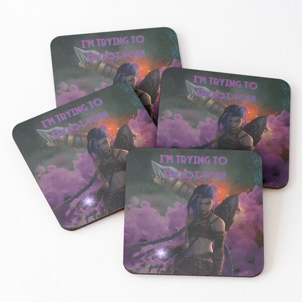 Item preview, Jinx from Arcane Netflix designed and sold by chamaleox9.