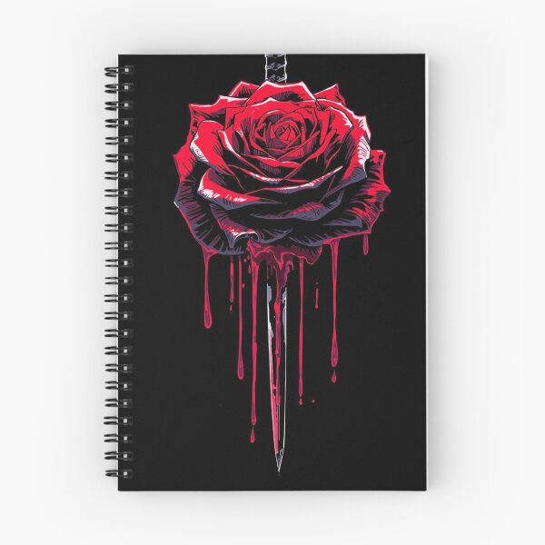 Item preview, Bleeding Rose Emotional Violence Metaphor Revenge Sharp Beauty Art designed and sold by Creativity Meets Healing.