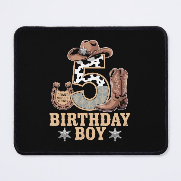 Item preview, Western Family Birthday Cowboy 5Th Birthday designed and sold by Kcgarciaso.