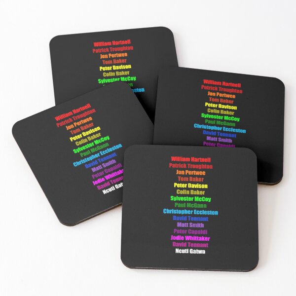 Item preview, A Rainbow of Doctors designed and sold by TarzanGrinch.