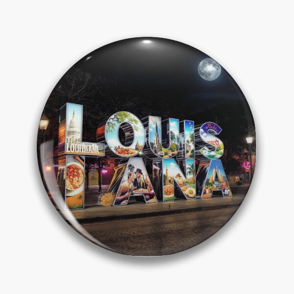 Item preview, Louisiana State Promotion Print designed and sold by Lichentroupe63.