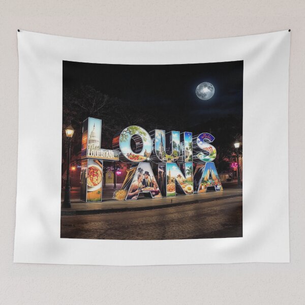 Item preview, Louisiana State Promotion Print designed and sold by Lichentroupe63.
