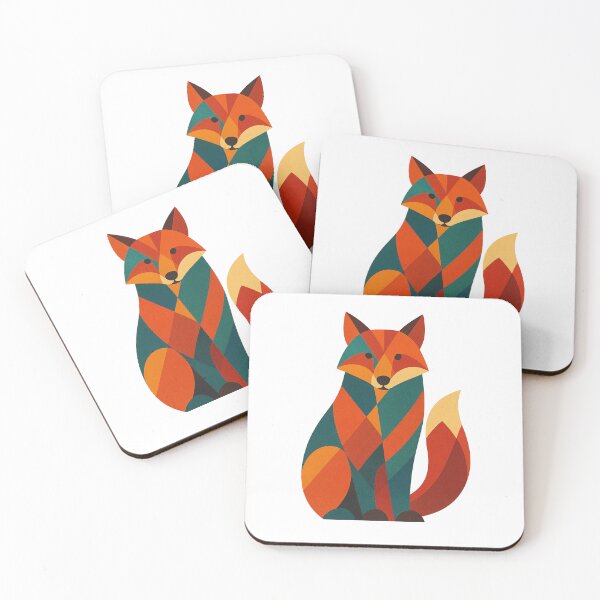 Item preview, The fox's geometric design, intelligence in every corner designed and sold by Ach&Koor.
