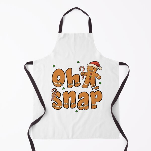 Item preview, Funny Christmas Gingerbread Man Oh Snap designed and sold by Design-Horizons.