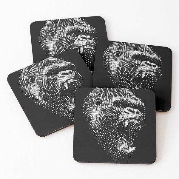 Item preview, Stipple Gorilla Roar 5 designed and sold by artomazo.