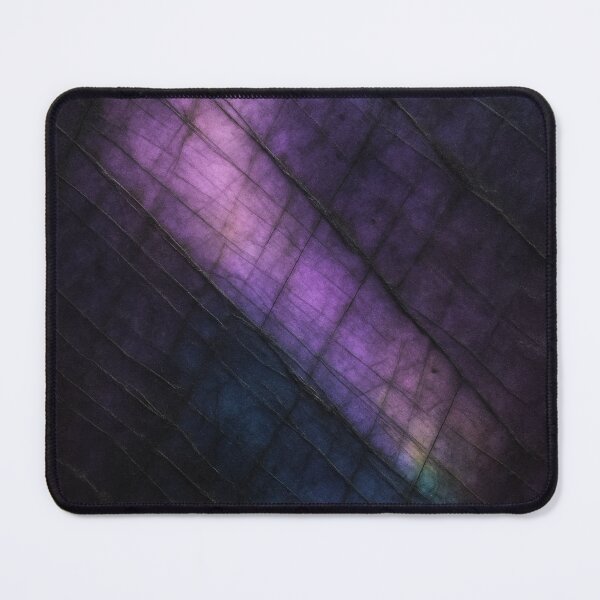 Item preview, Purple Labradorite Feldspar Gemstone Texture – Iridescent Crystal Surface in Violet and Blue designed and sold by SurfaceCraft Studio.