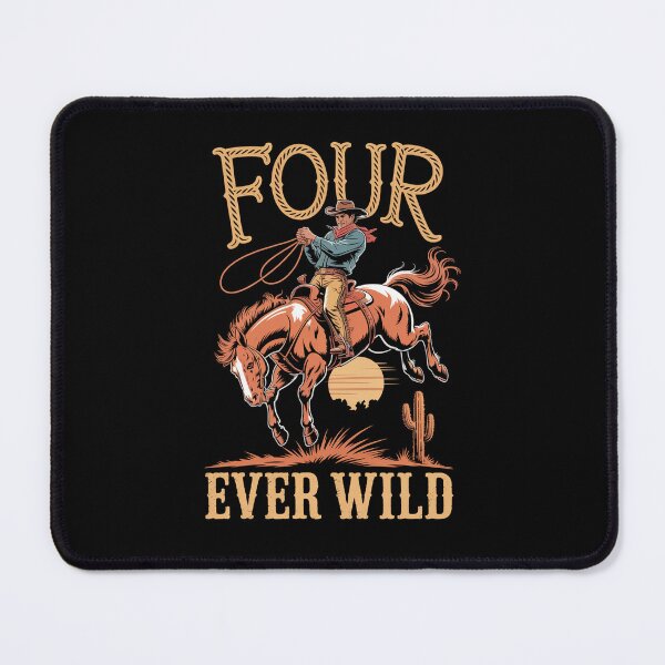 Item preview, Western Rodeo 4Th Birthday Cowboy designed and sold by Kcgarciaso.
