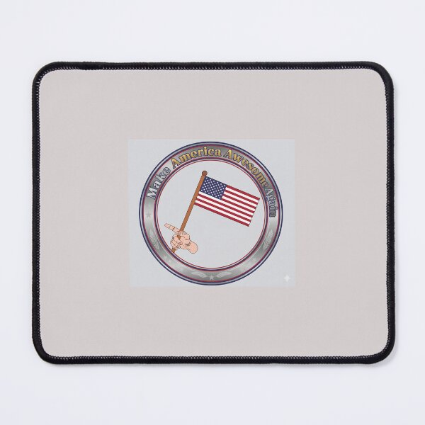 Item preview, Make America Awesome again patriotic art work_ Bold UsA flag design for men and women, conservative gift. designed and sold by  Mollier's.