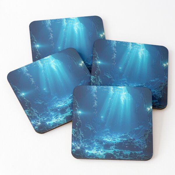 Item preview, “Lights of the Abyss – Hidden Beauty of the Ocean” designed and sold by Schoenenwald - Illustrations Uniques et Originales.