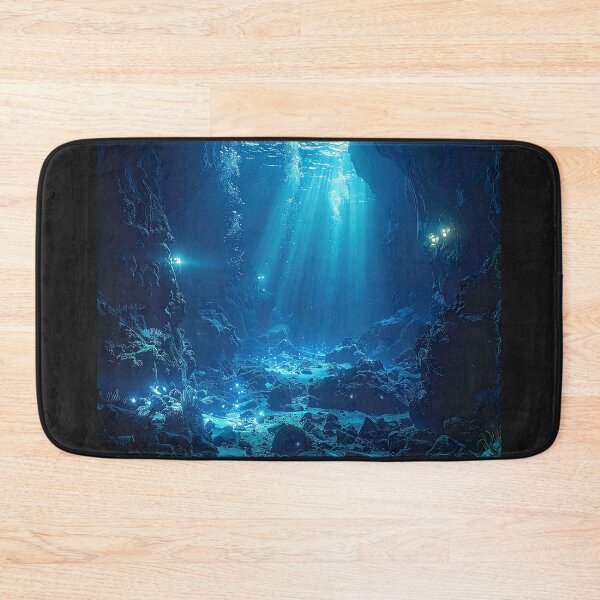 Item preview, “Lights of the Abyss – Hidden Beauty of the Ocean” designed and sold by Schoenenwald - Illustrations Uniques et Originales.