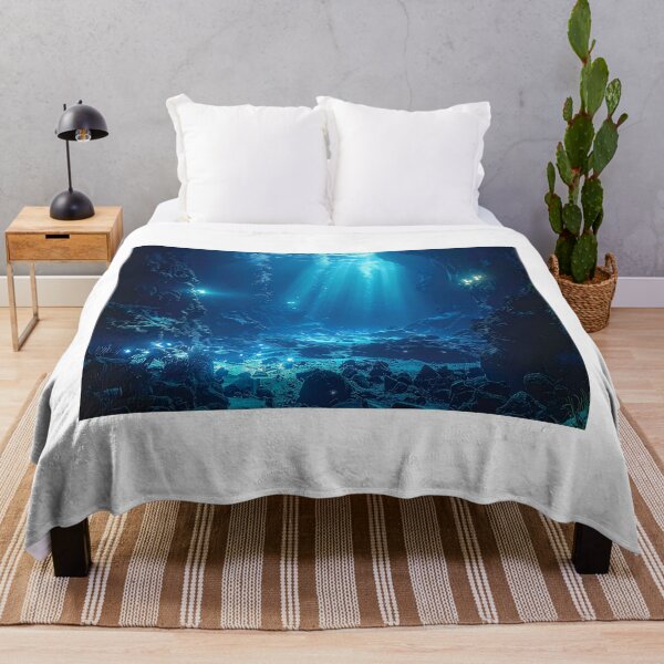 Item preview, “Lights of the Abyss – Hidden Beauty of the Ocean” designed and sold by Schoenenwald - Illustrations Uniques et Originales.