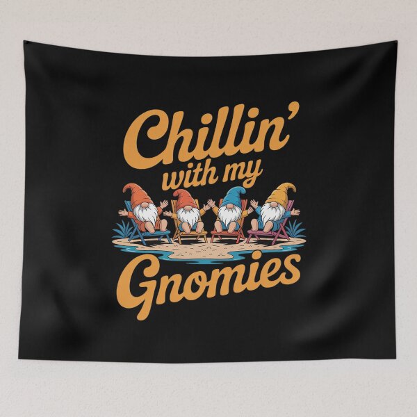Item preview, Chillin with my Gnomies, Christmas Gnome  designed and sold by ClassicAnthony.