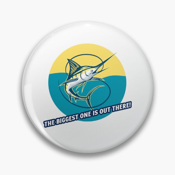 Item preview, The Biggest One Is Out There! Marlin fishing design designed and sold by SofikoDesigns.