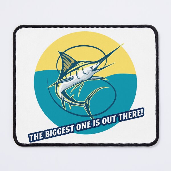 Item preview, The Biggest One Is Out There! Marlin fishing design designed and sold by SofikoDesigns.