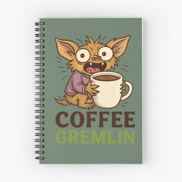 Item preview, Coffee Gremlin – Caffeinated Chaos Creature designed and sold by Ombrya.