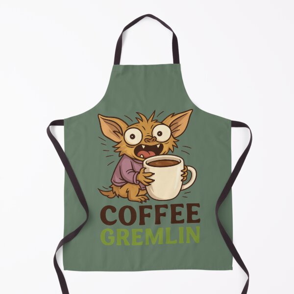 Item preview, Coffee Gremlin – Caffeinated Chaos Creature designed and sold by Ombrya.