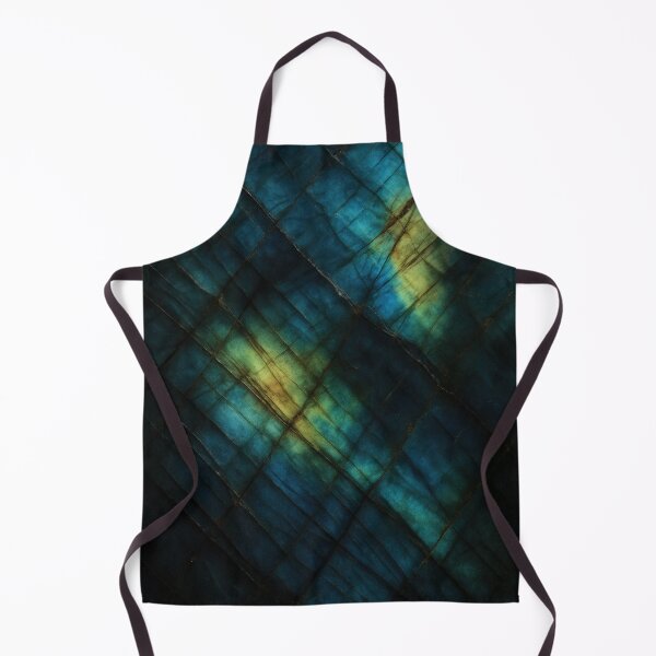 Item preview, Blue Green Labradorite Gemstone Texture – Iridescent Crystal Surface with Golden Highlight designed and sold by SurfaceCraft Studio.