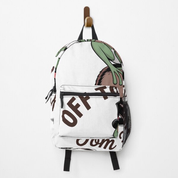 Item preview, Whimsical Frog Off To Commit Tom Foolery Frog designed and sold by Kcgarciaso.