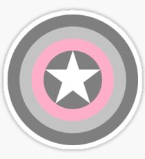 Pride Shields - Demigirl Sticker