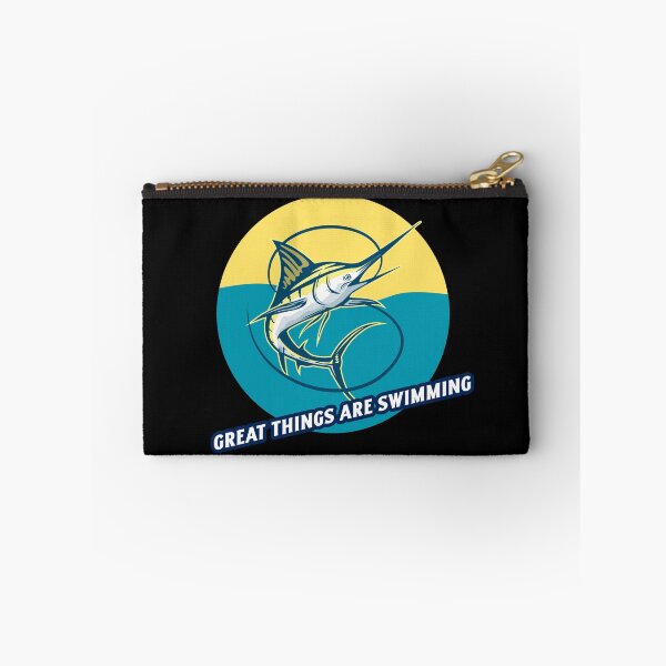 Item preview, Great things are swimming! Marlin fishing design designed and sold by SofikoDesigns.