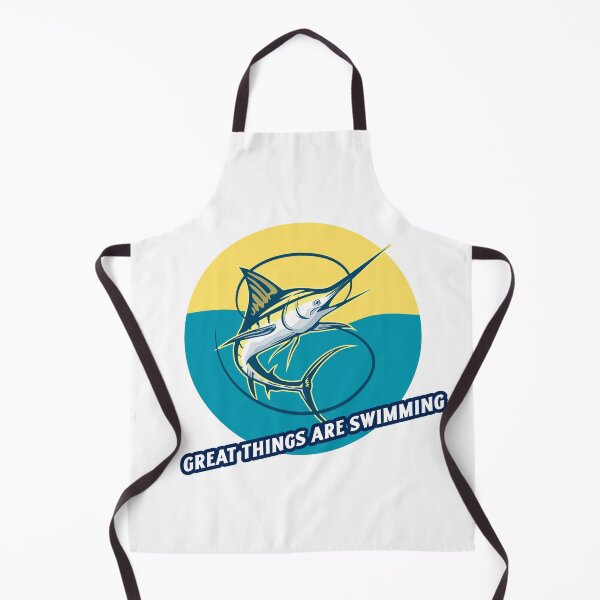 Item preview, Great things are swimming! Marlin fishing design designed and sold by SofikoDesigns.