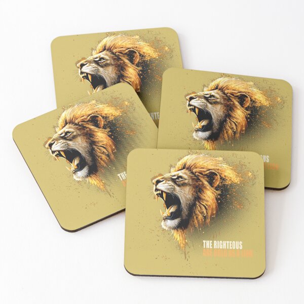 Item preview, The Righteous Are Bold As a Lion | Christian Strength Art designed and sold by Camera Crew.