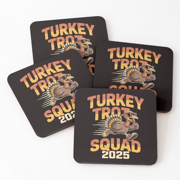 Item preview, Turkey Trot Squad 2025 – Festive Race Day Turkey Design designed and sold by Redgiant87x.
