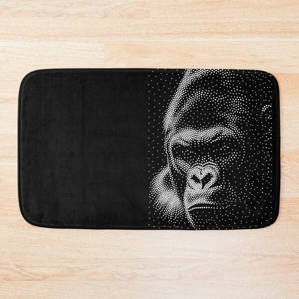Item preview, Stipple Gorilla Portrait 3 – Bold Dotwork Art designed and sold by artomazo.