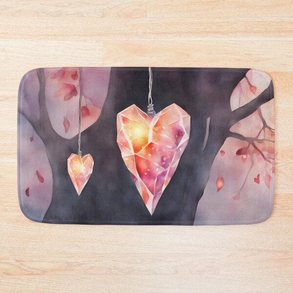 Item preview, Pink Crystal Hearts designed and sold by CalmnessbyChoice.
