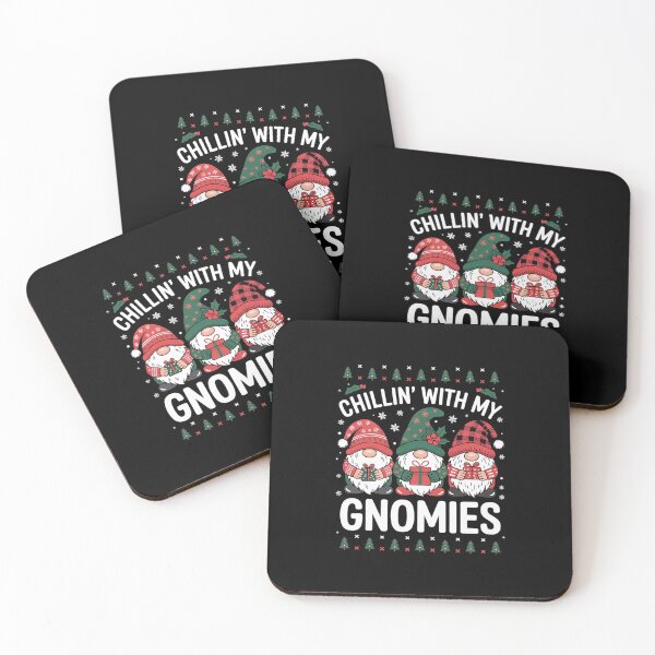 Item preview, Chillin’ With My Gnomies Gnome Friend Christmas Pajama  designed and sold by ClassicAnthony.