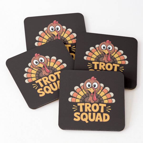 Item preview, Turkey Trot Squad 2025 – Funny Thanksgiving Turkey Run designed and sold by Redgiant87x.