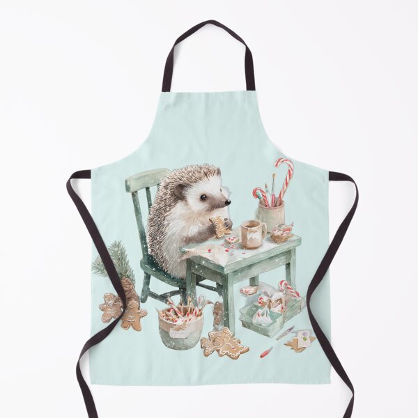Item preview, Cozy Winter Woodland Animals • Hedgehog Art designed and sold by Eagle Falls Animal Creations.