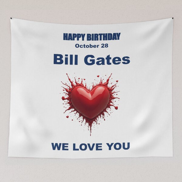 Item preview, Tribute to Bill Gates — October 28 designed and sold by ariksworld.