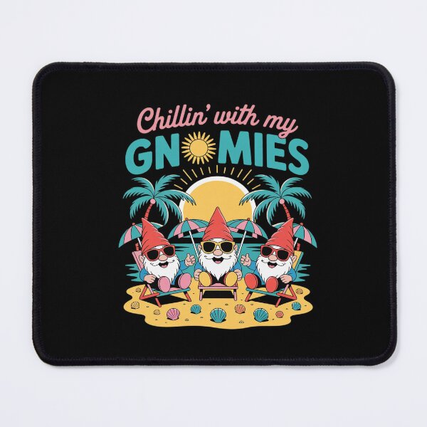 Item preview, Chillin’ with My Gnomies Summer Vacation Beach   designed and sold by ClassicAnthony.