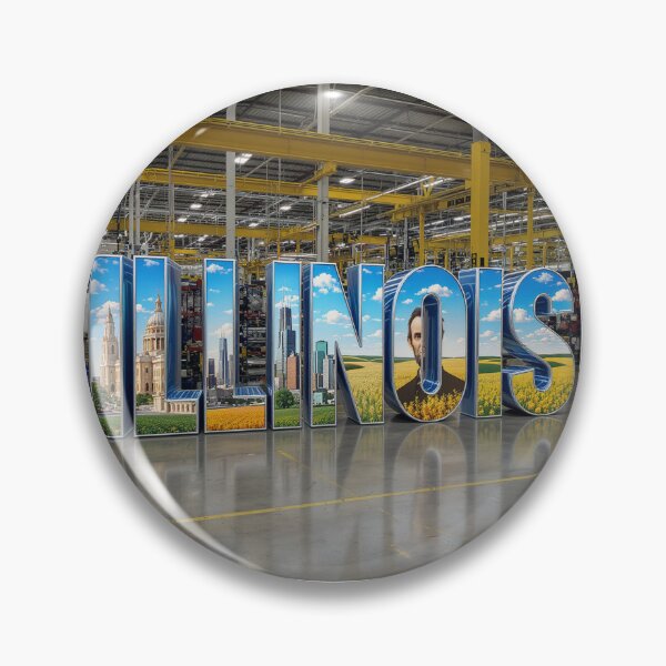 Item preview, Illinois State Promotion Print designed and sold by Lichentroupe63.