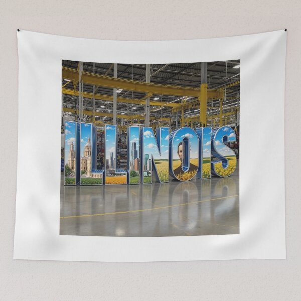 Item preview, Illinois State Promotion Print designed and sold by Lichentroupe63.