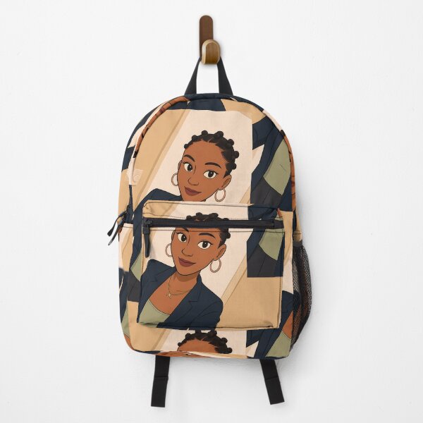 Item preview, Elegant Woman with Bantu Knots designed and sold by NolineXpression.