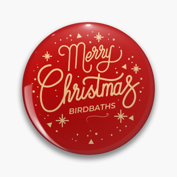 Item preview, Merry Christmas Birdbaths! Victoria Wood quote. designed and sold by DontKnowMuch.