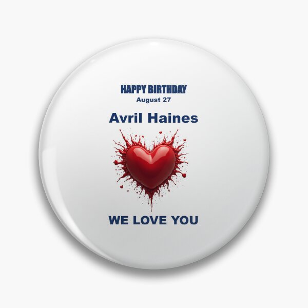 Item preview, Tribute to Avril Haines — August 27  designed and sold by ariksworld.