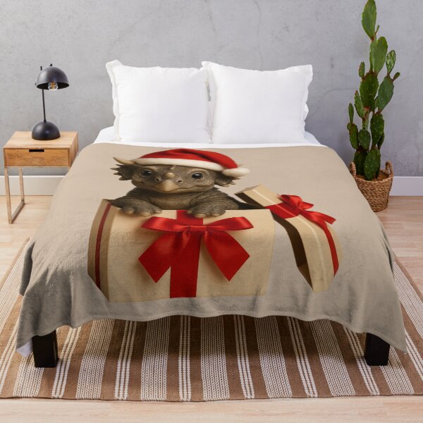 Item preview, Cute Baby Dinosaur – Christmas Gift Box Art designed and sold by LiLeDesigns.