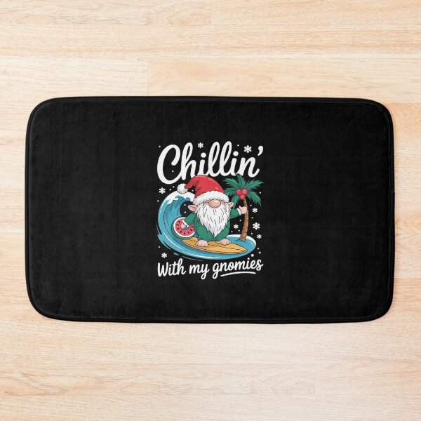 Item preview, Chrismas in July, gnome on beach in summer  designed and sold by ClassicAnthony.